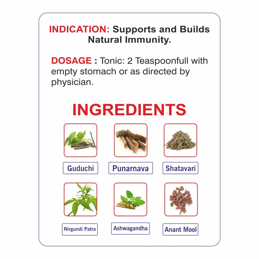 Emotone Syrup Key Ingredients and Description