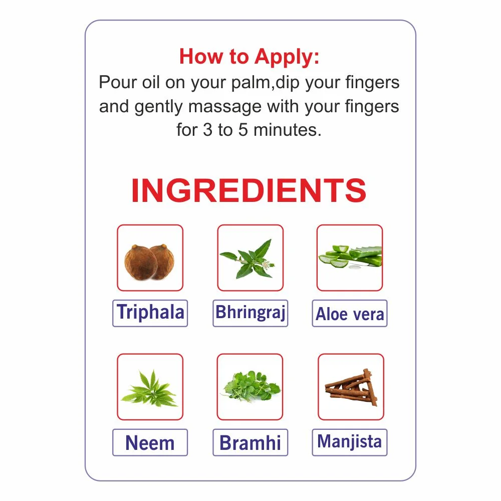 Keshviha Hair Oil Key Ingredients and Description