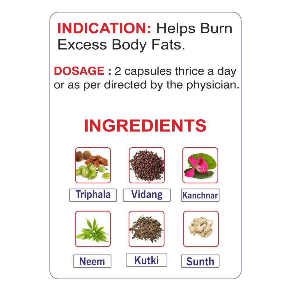 Obeka Capsules Key Ingredients and Usage Direction