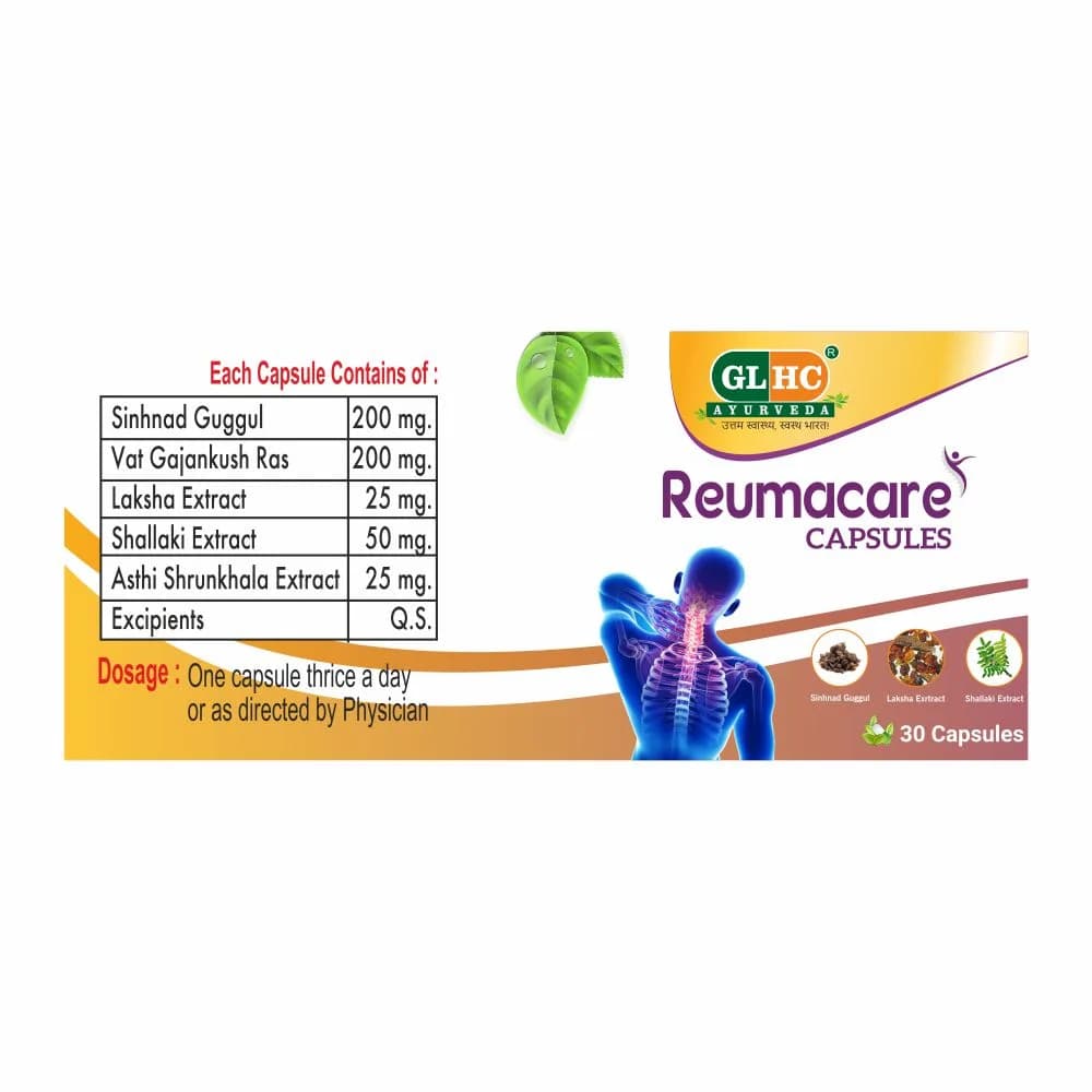 Reumacare Capsules Ayurvedic Composition and Indications