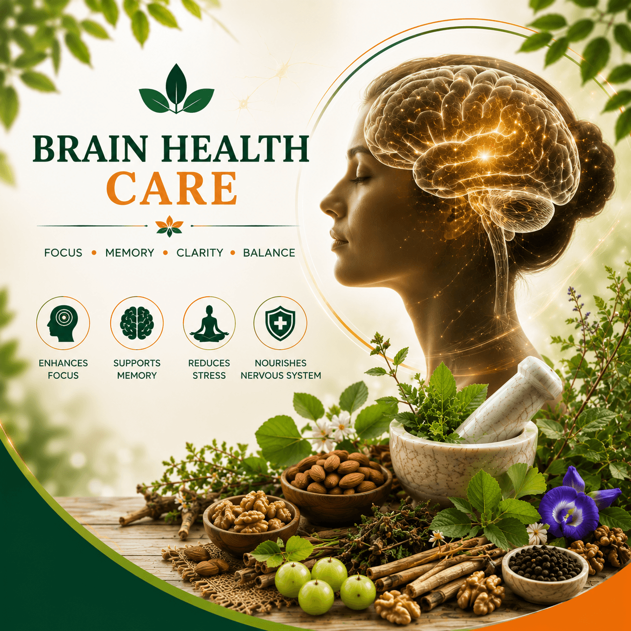 Brain Health and Stress Management capsules for memory and quality sleep