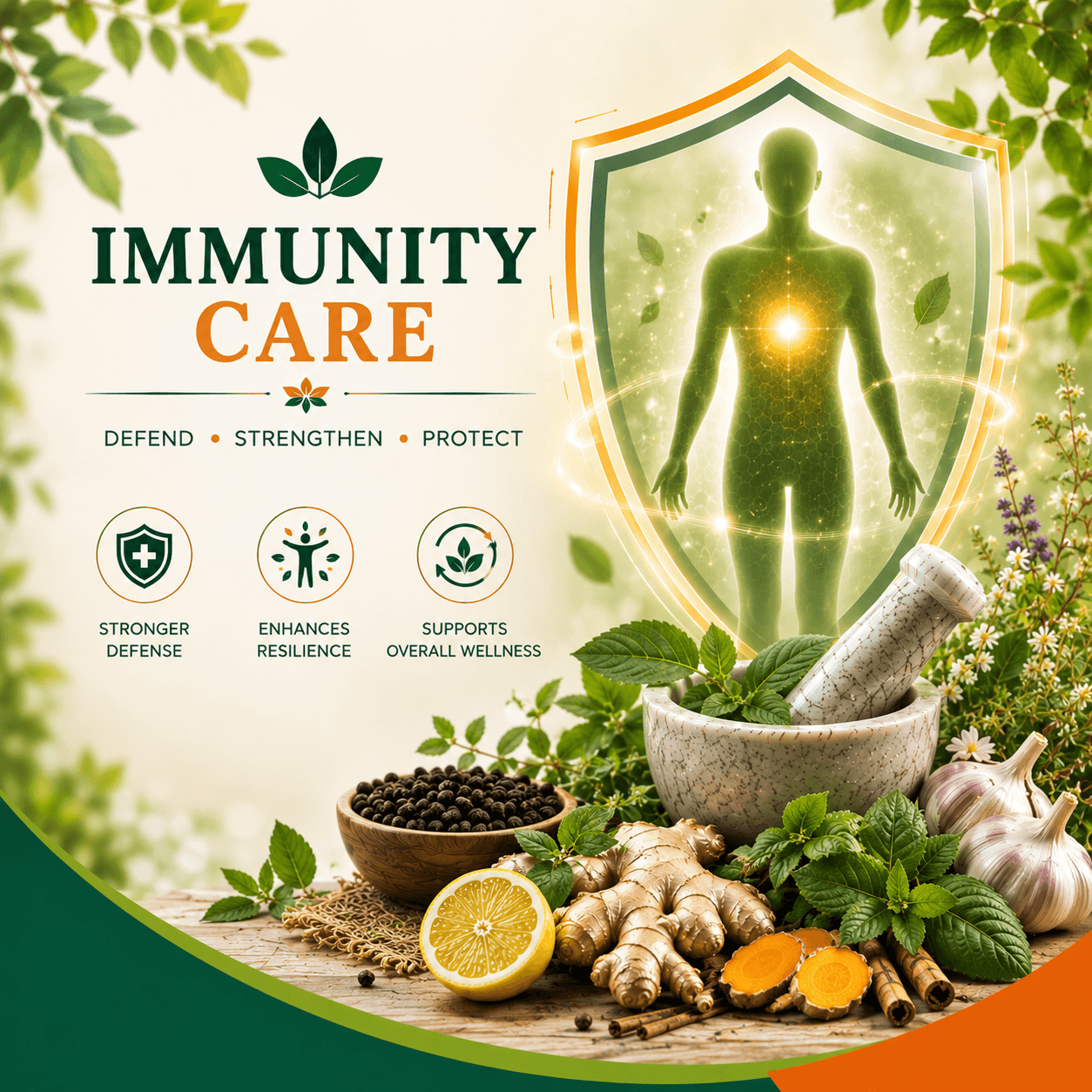Immunity and Wellness natural boosters and adaptogens